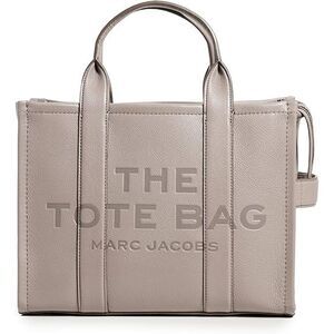 Marc Jacobs The Leather Medium Tote Bag -CEMENT
